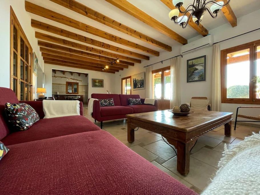 Finca Rural S'Estepa Palma di Maiorca Esterno foto